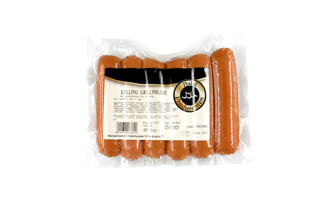 Kylling grillpølser