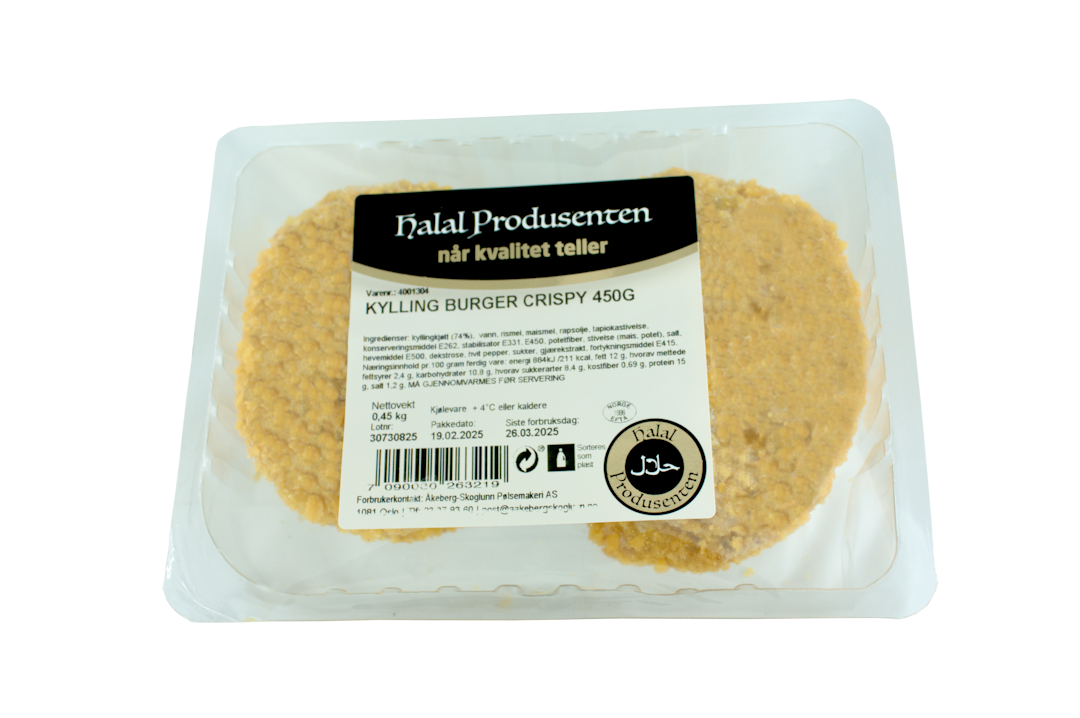 Kylling burger chrispy